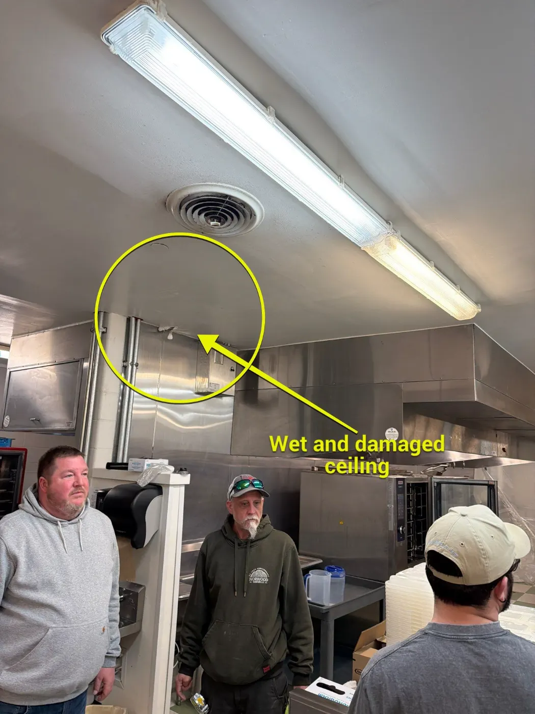 Large-scale water extraction in Lantern Lakes business space