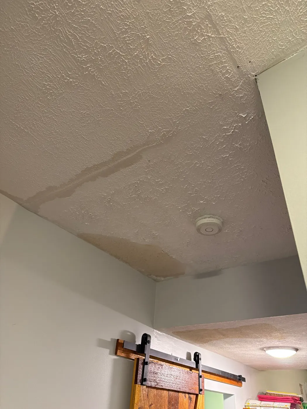 Air movers and dehumidifiers running in Lantern Lakes Indiana home dry-out